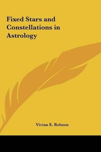 Cover image for Fixed Stars and Constellations in Astrology