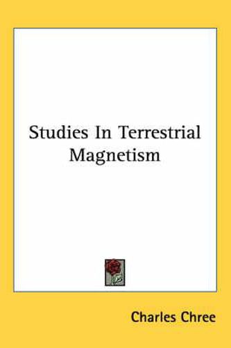 Cover image for Studies in Terrestrial Magnetism