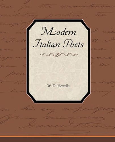 Cover image for Modern Italian Poets