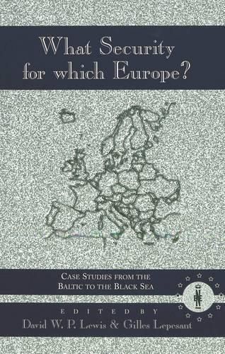 Cover image for What Security for Which Europe?: Case Studies From the Baltic to the Black Sea