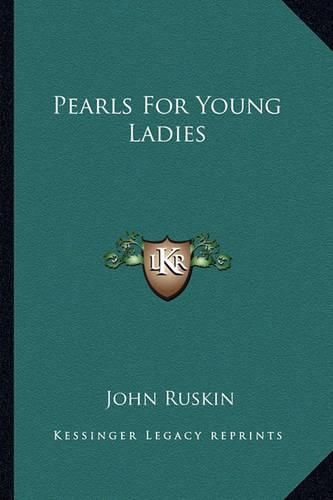 Cover image for Pearls for Young Ladies