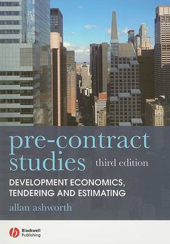 Cover image for Pre-Contract Studies