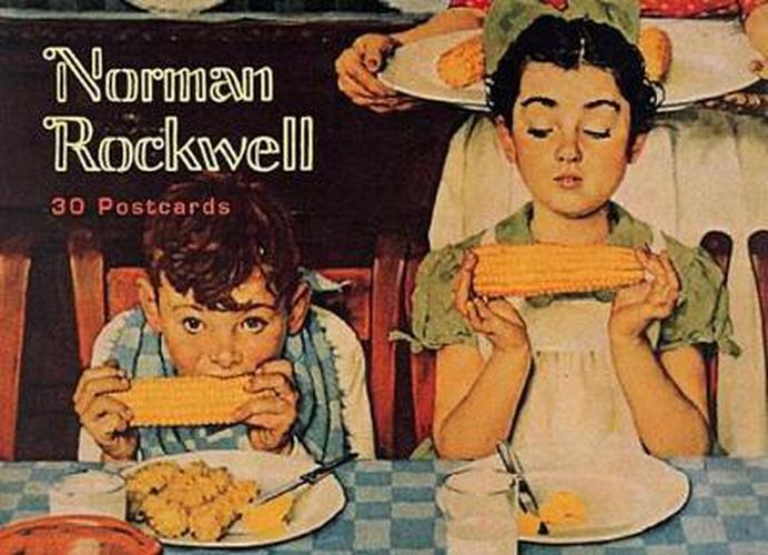 Cover image for Norman Rockwell Postcard Book