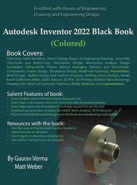 Cover image for Autodesk Inventor 2022 Black Book (Colored)