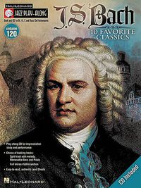 Cover image for J.S. Bach: Jazz Play-Along Volume 120