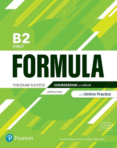 Cover image for Formula B2 First Coursebook without key & eBook with Online Practice Access Code