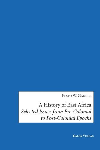 Cover image for A History of East Africa