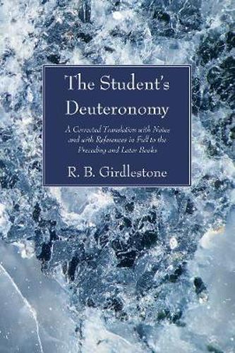 Cover image for The Student's Deuteronomy