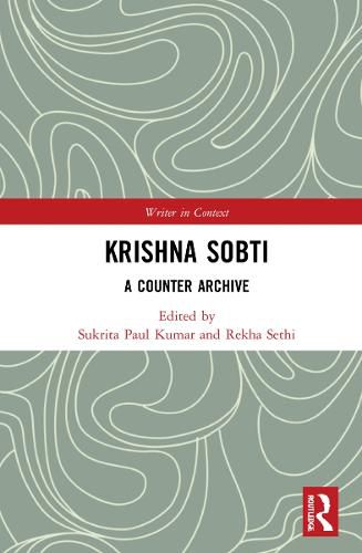 Cover image for Krishna Sobti: A Counter Archive