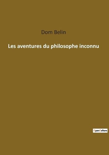 Cover image for Les aventures du philosophe inconnu