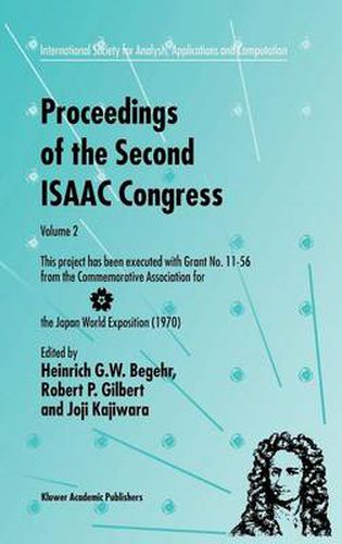 Proceedings of the Second ISAAC Congress: Volume 2: This project has been executed with Grant No. 11-56 from the Commemorative Association for the Japan World Exposition (1970)