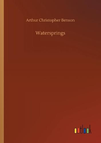 Cover image for Watersprings