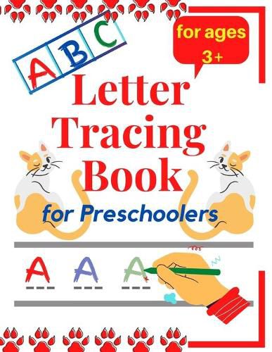 Cover image for Letter tracing book for preschoolers