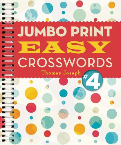 Cover image for Jumbo Print Easy Crosswords #4