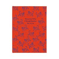 Cover image for Reasons I would Rather Be a Cat Bookstyle Note Pad