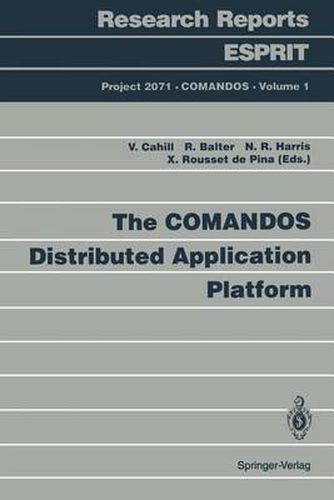 Cover image for The COMANDOS Distributed Application Platform