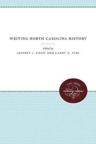 Cover image for Writing North Carolina History