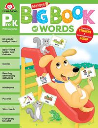 Cover image for My First Big Book of Words, Grade Prek Workbook