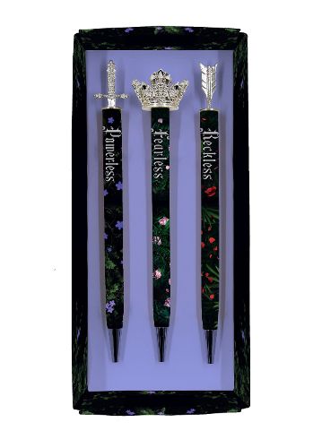 Cover image for Lauren Roberts: Powerless Trilogy Pen Set (Set of 3)