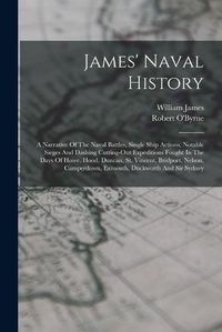 Cover image for James' Naval History