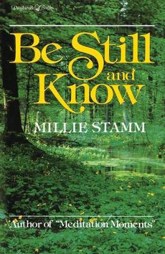 Cover image for Be Still and Know