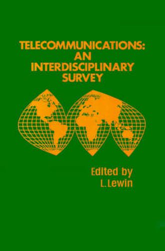 Cover image for Telecommunications: An Interdisciplinary Survey
