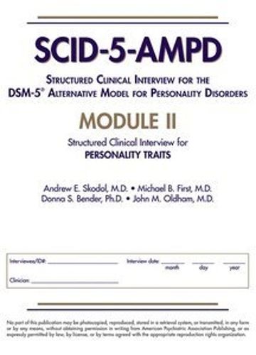 Cover image for Structured Clinical Interview for the DSM-5 (R) Alternative Model for Personality Disorders (SCID-5-AMPD) Module II: Personality Traits