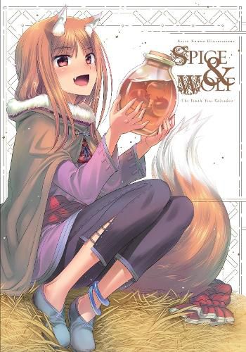 Cover image for Keito Koume Illustrations Spice & Wolf: The Tenth Year Calvados