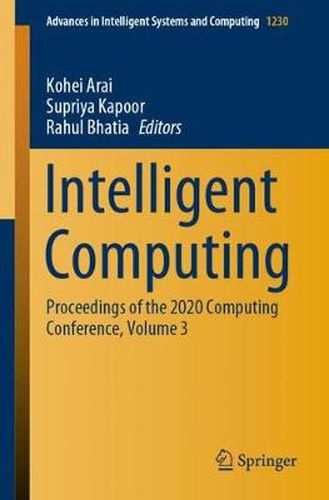 Intelligent Computing: Proceedings of the 2020 Computing Conference, Volume 3