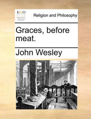 Cover image for Graces, Before Meat.