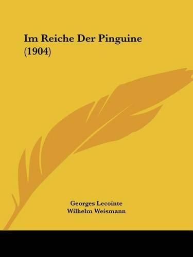 Im Reiche Der Pinguine (1904)