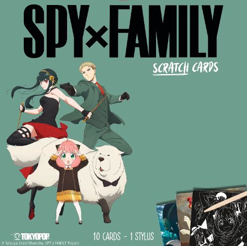 Cover image for SPY x FAMILY S1 Scratch Cards