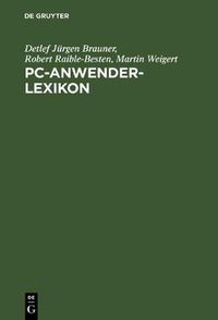 Cover image for PC-Anwender-Lexikon