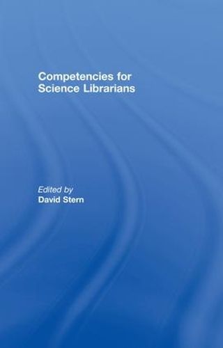 Cover image for Competencies for Science Librarians