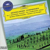 Cover image for Mendelssohn Symphonies#3&4