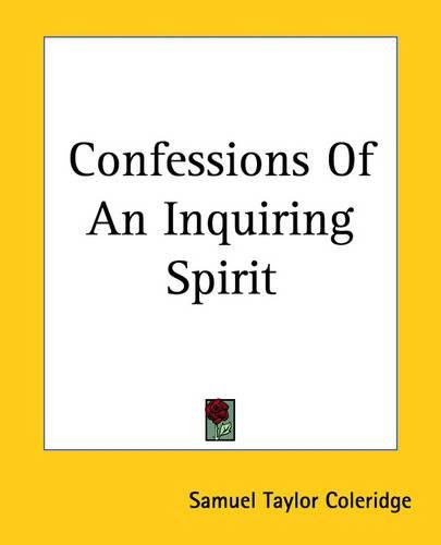 Cover image for Confessions of an Inquiring Spirit