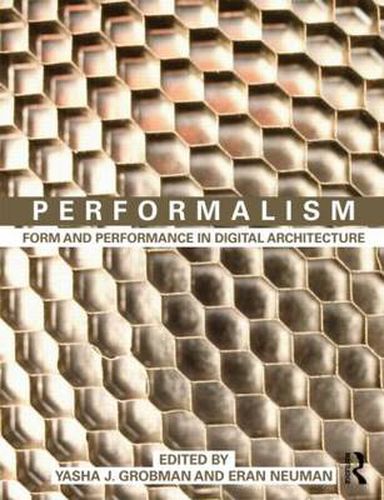 Cover image for Performalism: Form and Performance in Digital Architecture