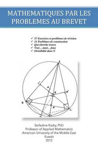 Cover image for Mathematiques Par Les Problemes Au Brevet