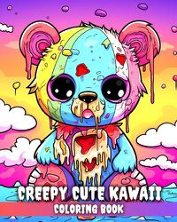 Cover image for Creepy Cute Kawaii Coloring Book