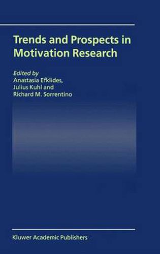 Cover image for Trends and Prospects in Motivation Research