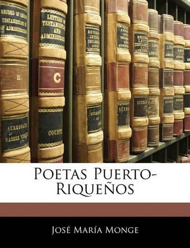 Cover image for Poetas Puerto-Riqueos