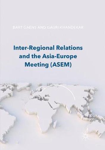 Cover image for Inter-Regional Relations and the Asia-Europe Meeting (ASEM)