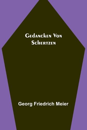 Cover image for Gedancken von Schertzen
