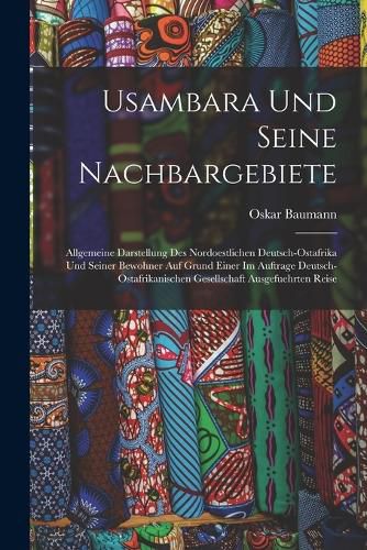 Cover image for Usambara Und Seine Nachbargebiete