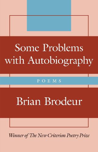 Cover image for Some Problems with Autobiography