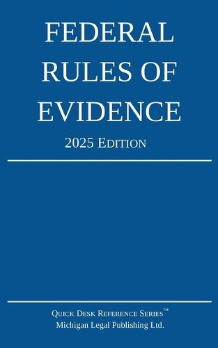 Cover image for Federal Rules of Evidence; 2025 Edition