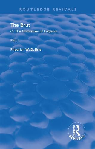 Cover image for The Brut: Or The Chronicles of England