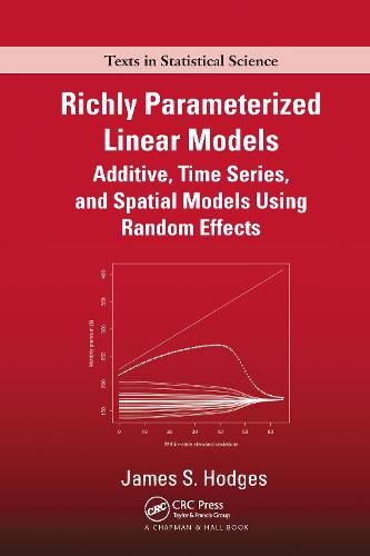 Cover image for Richly Parameterized Linear Models: Additive, Time Series, and Spatial Models Using Random Effects