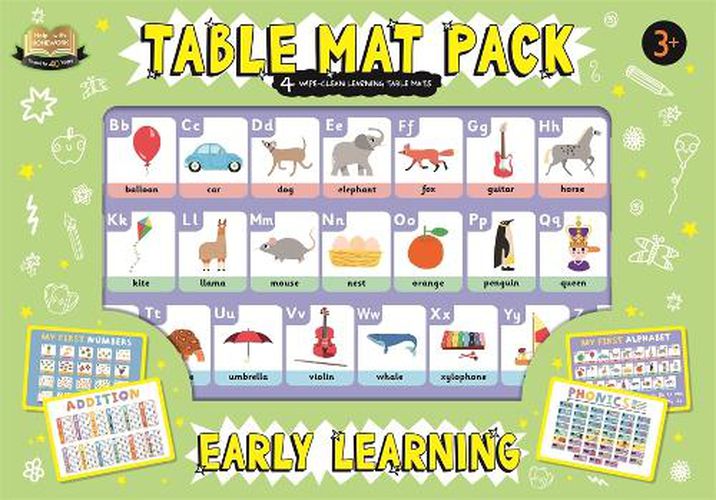 Cover image for Table Mat Pack: Early Learning