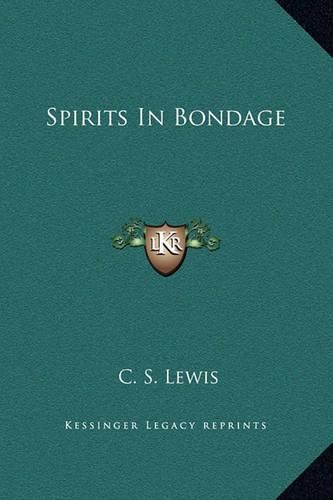 Cover image for Spirits in Bondage